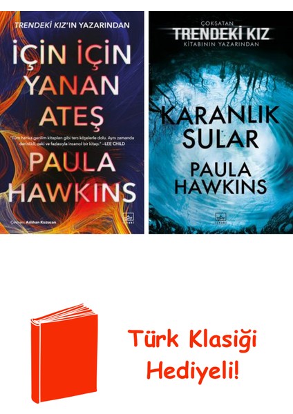 Paula Hawkins 2 Kitap Seti + Türk Klasiği Hediye