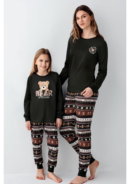 Aile Pijama Takım Kombin, Kadın Erkek ve Çocuk Pijamalar Ayrı Ayrı Fiyatlandırılır