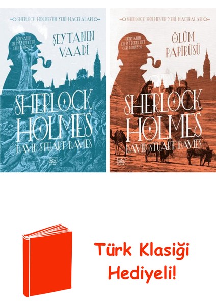 David Stuart Davies 2 Kitap Seti + Türk Klasiği Hediye
