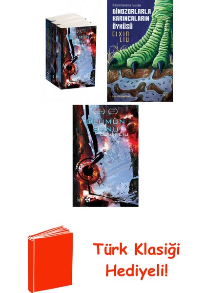 Cixin Liu 3 Kitap Seti + Türk Klasiği Hediye
