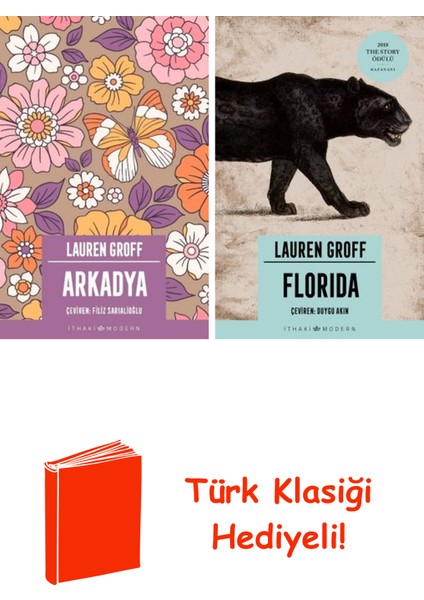 Lauren Groff 2 Kitap Seti + Türk Klasiği Hediye