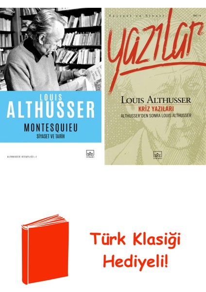 Louis Althusser 2 Kitap Seti + Türk Klasiği Hediye