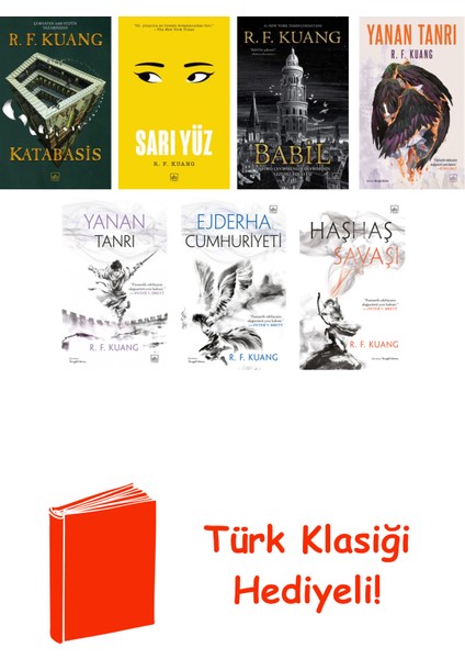 R. F. Kuang 7 Kitap Seti + Türk Klasiği Hediye