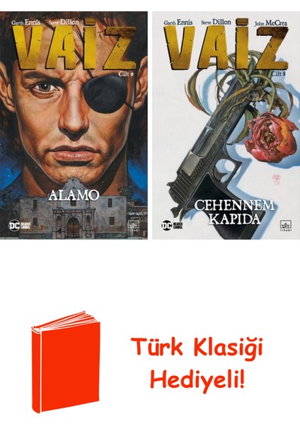 Garth Ennis 2 Kitap Seti + Türk Klasiği Hediye