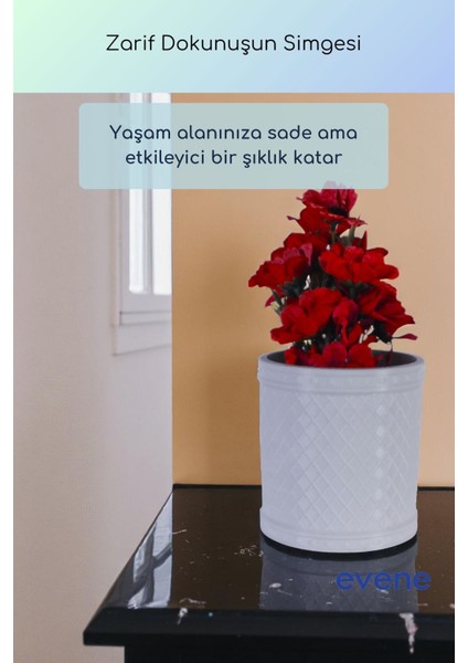 Vazo Küçük Vazo Masa Üstü Vazo Ev Dekorasyon Vazo Siyah Renk Model 90 fiyatları