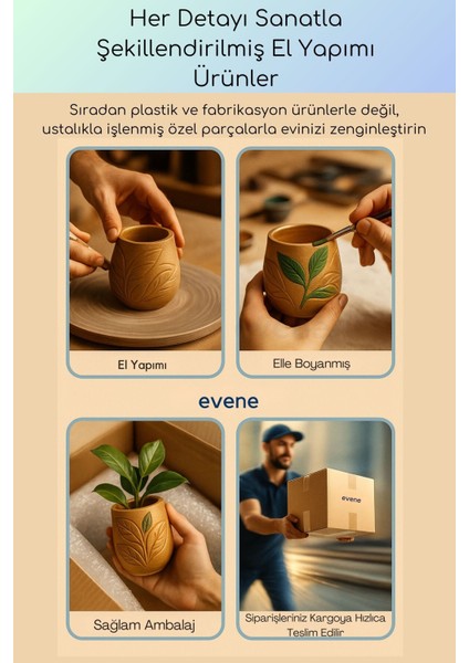 Saksı Dekoratif Saksı Kaktüs Saksısı Sukulent Saksısı Küçük Saksı Model 45 Siyah Saksı