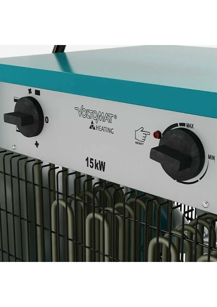 Ipx4 15000W Termostatlı Şantiye Isıtıcısı fiyatları