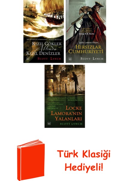 Scott Lynch 3 Kitap Seti + Türk Klasiği Hediye