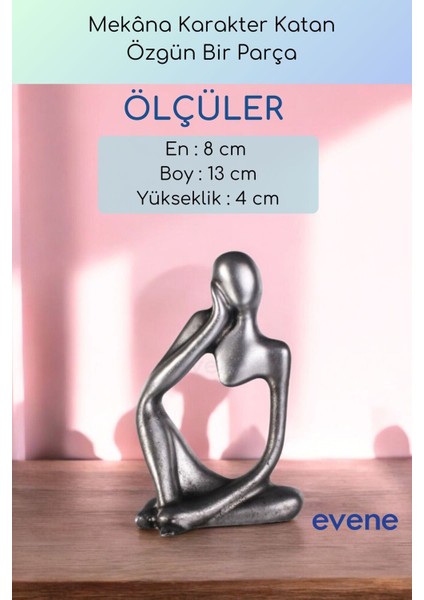 Dekoratif Obje Biblo Ev Dekorasyon Heykel Salon Masa Üstü Süs Eşyası Altın Model 51 modelleri