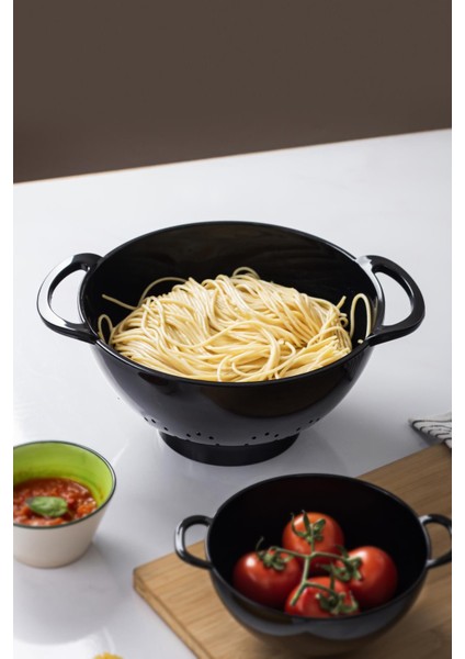 sky akrilik siyah makarna süzgeçi & sebze meyve süzgeçi fiyatları