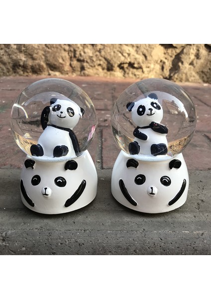 Kar Küresi Panda Büyük Boy