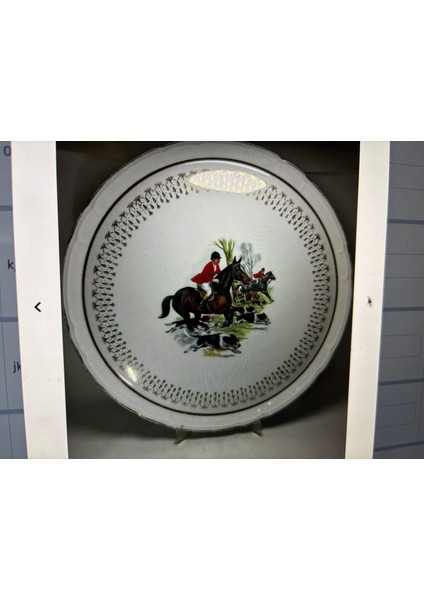 32 cm Çapında Fransız Porselen Tepsi modelleri