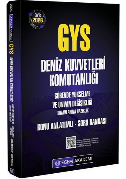 Pegem 2026 Gys Üds Deniz Kuvvetleri Komutanlığı Konu Anlatımlı Soru Bankası