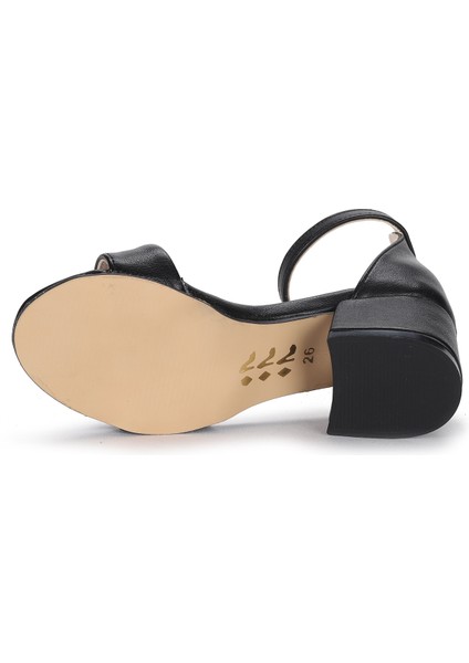 Sheila Cilt Günlük Kız Çocuk 4 cm Topuklu Sandalet Abiye Ayakkabı indirimleri