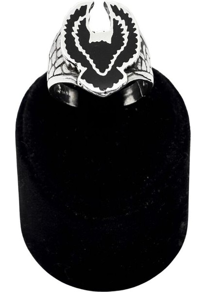 Mineli Kartal Gümüş Erkek Yüzük fiyatları