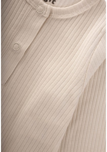 Fitilli Basic Zıbın Takım 0-3 Yaş Açık Bej modelleri