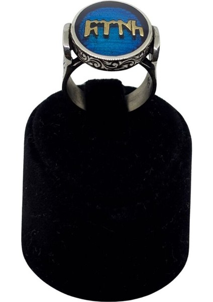 Göktürkçe Türk Yazılı Oval Gümüş Erkek Yüzük fiyatları