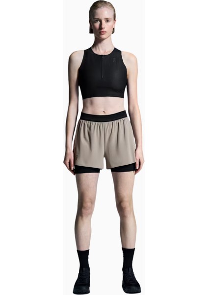 3" Performance 2/1 Shorts Hafif Iç Taytlı Hızlı Kuruyan Kadın Koşu Şortu