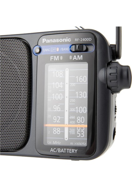 RF-2400DEG-K Taşınabilir Dünya Radyosu – Fm/am, Büyük Ekran, Ac & Pil, Kulaklık Çıkışlı fiyatları