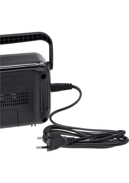 RF-2400DEG-K Taşınabilir Dünya Radyosu – Fm/am, Büyük Ekran, Ac & Pil, Kulaklık Çıkışlı fırsatları