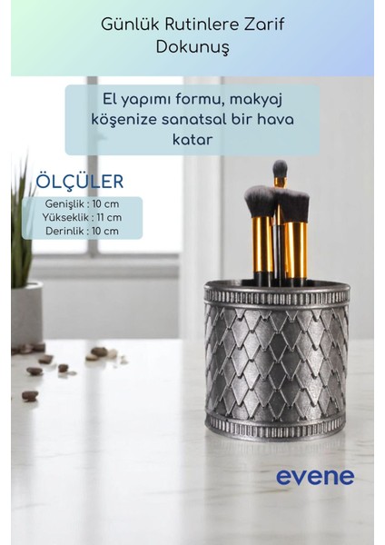 Makyaj Organizeri Makyaj Fırçalığı Makyaj Organizer Düzenleyici Beyaz Renk Model 87 modelleri