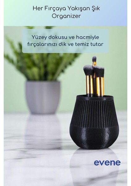 Makyaj Organizeri Makyaj Fırçalığı Makyaj Organizer Düzenleyici Altın Renk Model 88 fiyatları