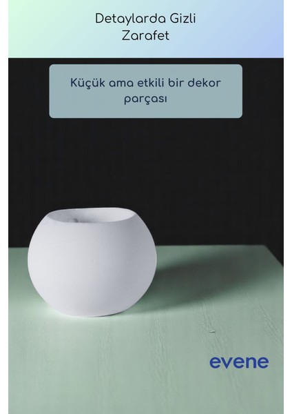 Mumluk Şamdan Ince Mum Uyumlu Beyaz Renk Model 52 fırsatları