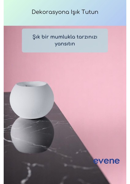 Mumluk Şamdan Ince Mum Uyumlu Beyaz Renk Model 52 indirimleri