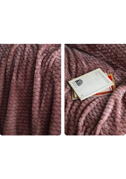Ap Jakarlı Tek Kişilik Pembe Trusty Battaniye 160*220 fiyatları
