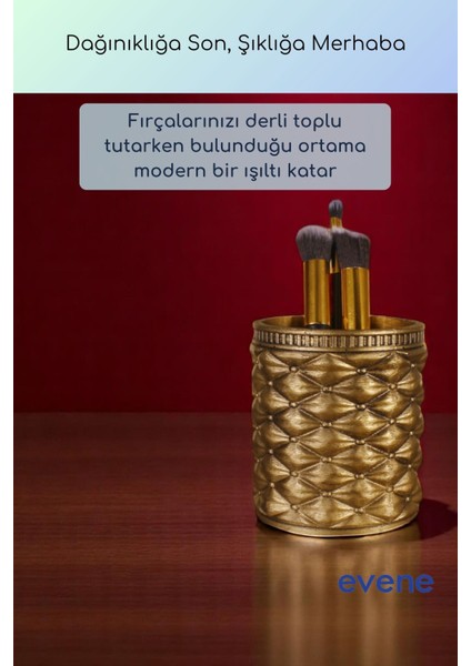 Makyaj Organizeri Makyaj Fırçalığı Makyaj Organizer Düzenleyici Beyaz Renk Model 85 indirimleri