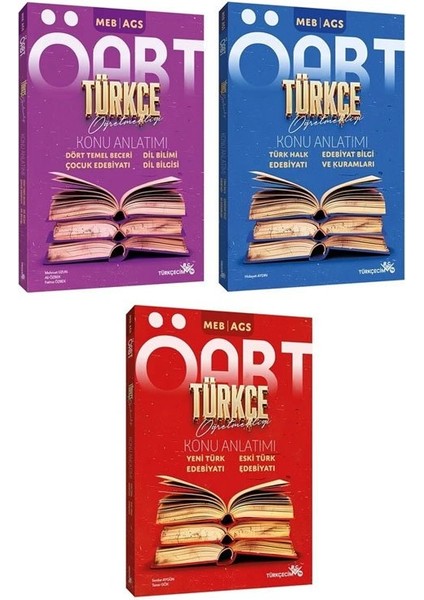 Türkçecim Tv Öabt Meb-Ags Türkçe Öğretmenliği Konu Anlatımı 3 Lü Set