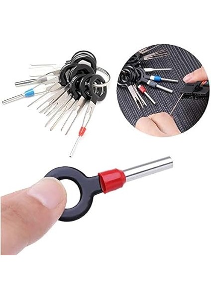 38 Adet Terminal Sökme Aleti, Düz ve Yuvarlak Kontak Kontakları Için Kilit Açma Aleti, Araç Montajı Için Terminal Sökme Aletleri, Çıkarıcı Çektirme Aleti indirimleri