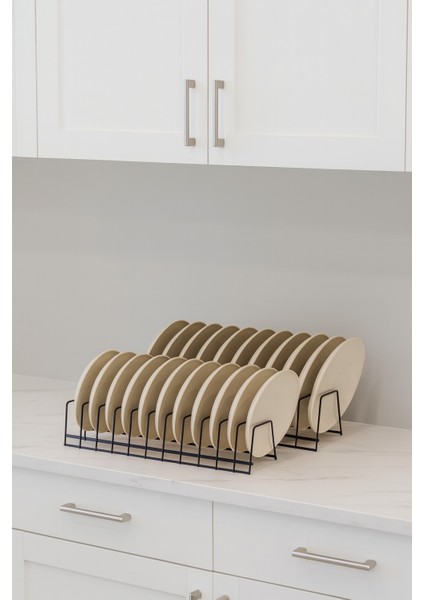 1 Adet Tabaklık Rafı Tabak Kurutmalık Tencere Kapak Düzenleyici Organizer Standı Mutfak Tezgah fiyatları