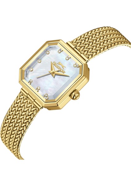 SL.09.2534.3.05 Kadın Kol Saati Yeni Model Hasır Kordon modelleri