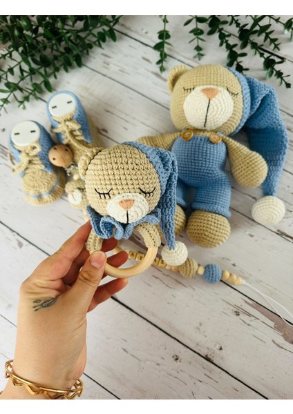 Amigurumi Uykucu Ayıcık Set fiyatları