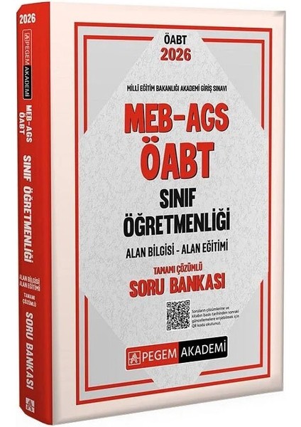 Pegem 2026 Öabt Meb-Ags Sınıf Öğretmenliği Soru Bankası