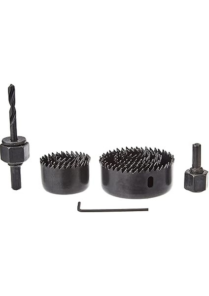 58129 12 Pc Holesaw Kit, Black fırsatları
