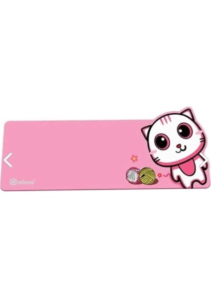 Sevimli Kedi Klavye Mouse Masaüstü Matı Nd-Mat Klavye Mouse Pad