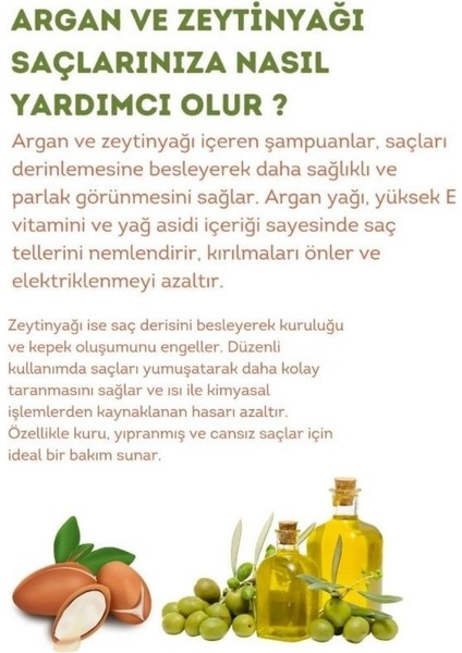 Zeytinyağlı ve Argan Yağlı Dökülme Karşıtı Saç Bakım Seti ( Şampuan 485 ml + Saç Kremi 485 Ml) fiyatları