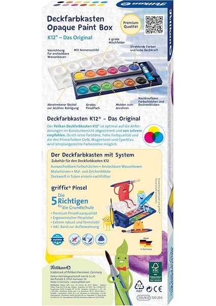 735 K-12 Suluboya 12 Renk - PL720854SB12R fırsatları