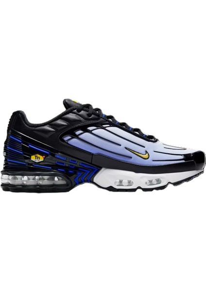 Air Max Plus 3 Unisex Sneaker Black Günlük Spor Ayakkabı Siyah Mavi