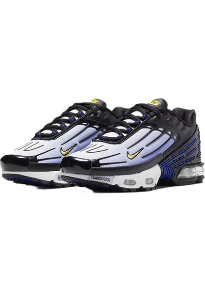 Air Max Plus 3 Unisex Sneaker Black Günlük Spor Ayakkabı Siyah Mavi modelleri