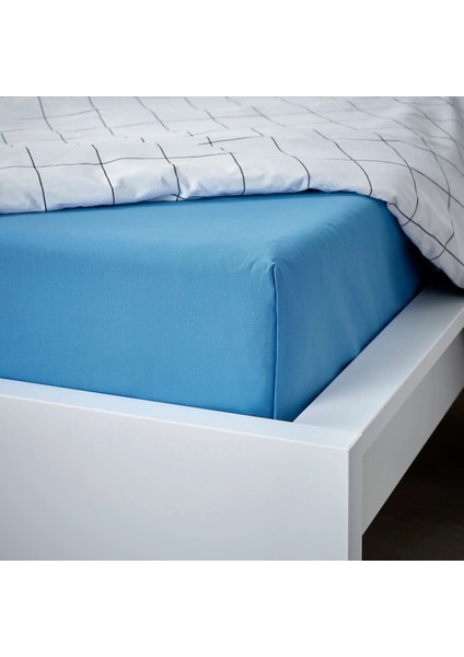 Dvala Tek Kişilik Çarşaf Mavi 150 x 260 Cm fırsatları