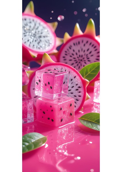 Ejder Meyvesi 1 Ev Duvar Salon Güzellik Salonu Ofis Dükkan Dekarasyon Kanvas Tablo fiyatları