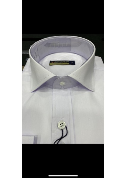 Slim Fit Dacron Beyaz Gömlek indirimleri