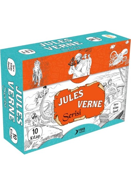 Jules Verne Serisi 4. Sınıf (10 Kitaplık Set)
