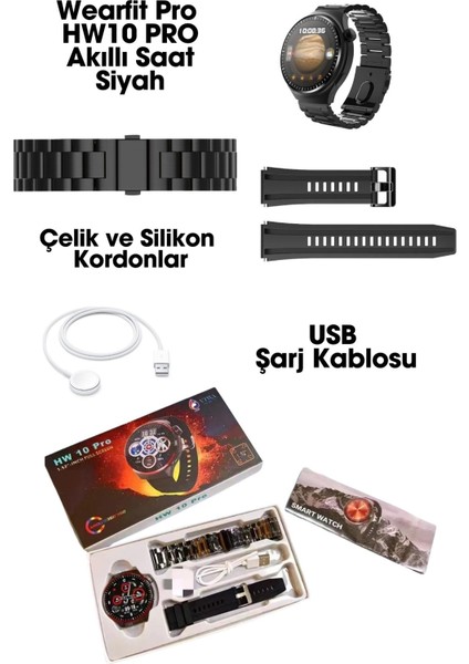 HW10 Pro 1.52 Inç 38 mm Yuvarlak Amoled Ekran Yapay Zeka Destekli Akıllı Saat fiyatları