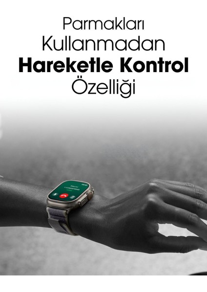 Wearfit HW69 Ultra 2 Akıllı Kol Saati Model:inç 49MM Amoled Ekran (Gri) indirimleri
