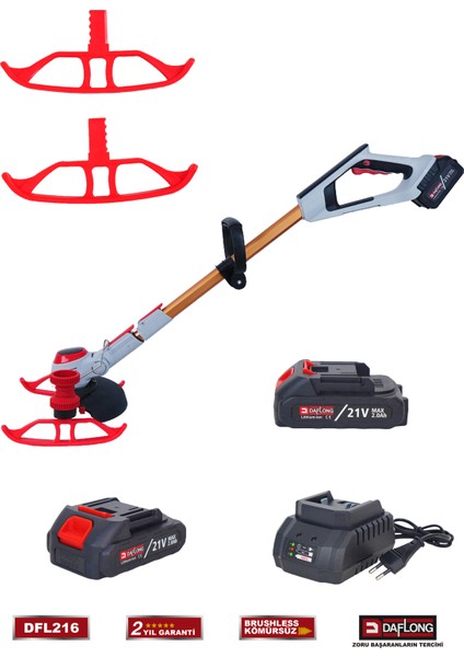 Profesyonel Dijital Ekranlı Kömürsüz Çim Biçme Makinası DFL-216 fiyatları