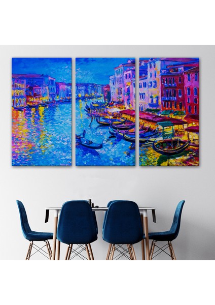 -Premier Kanvas Serileri- Rusya Neva Nehri Manzarası Duvar TABLOSU-1207 modelleri